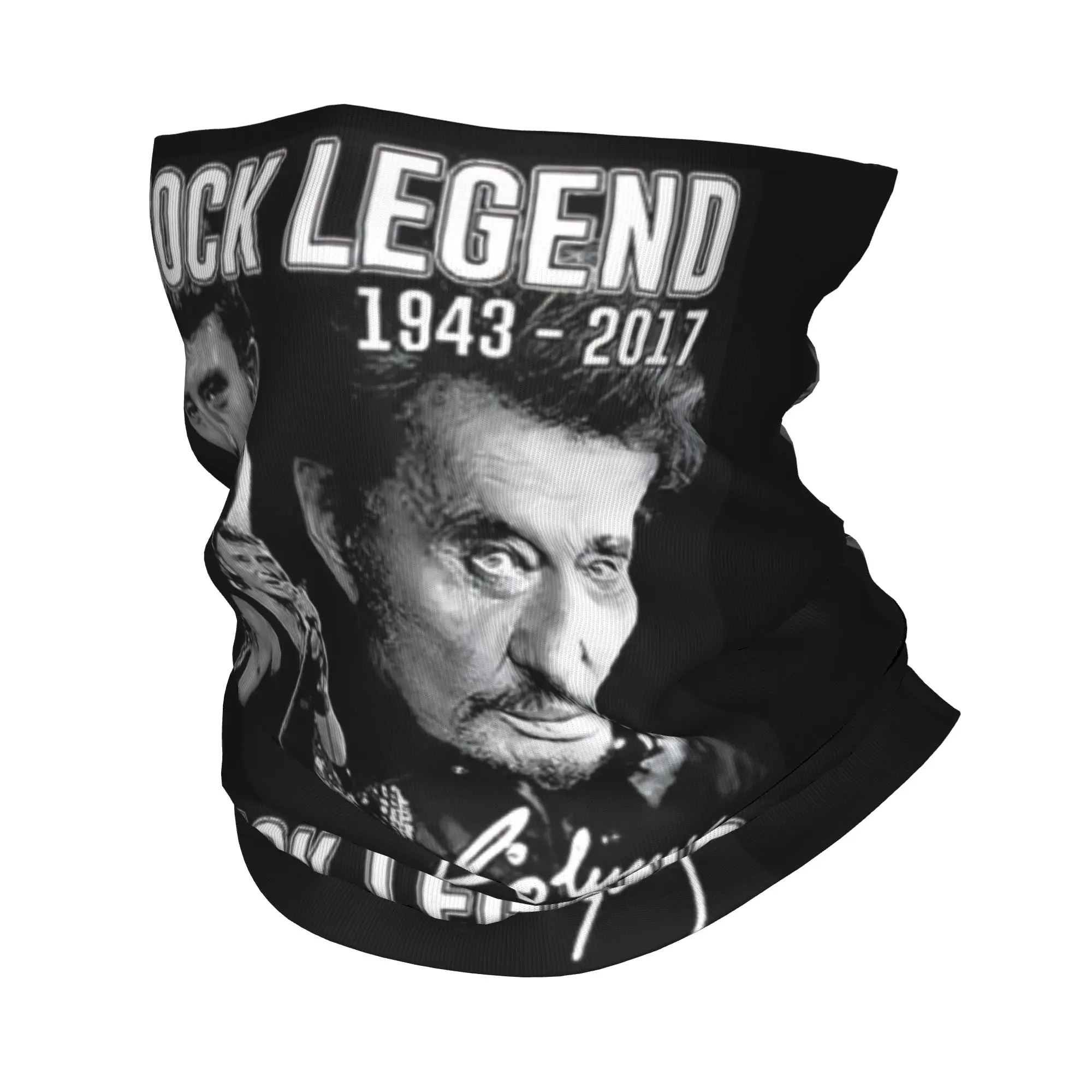 Outdoor Hunting Prints - Johnny Hallyday French Rock Singer Winter