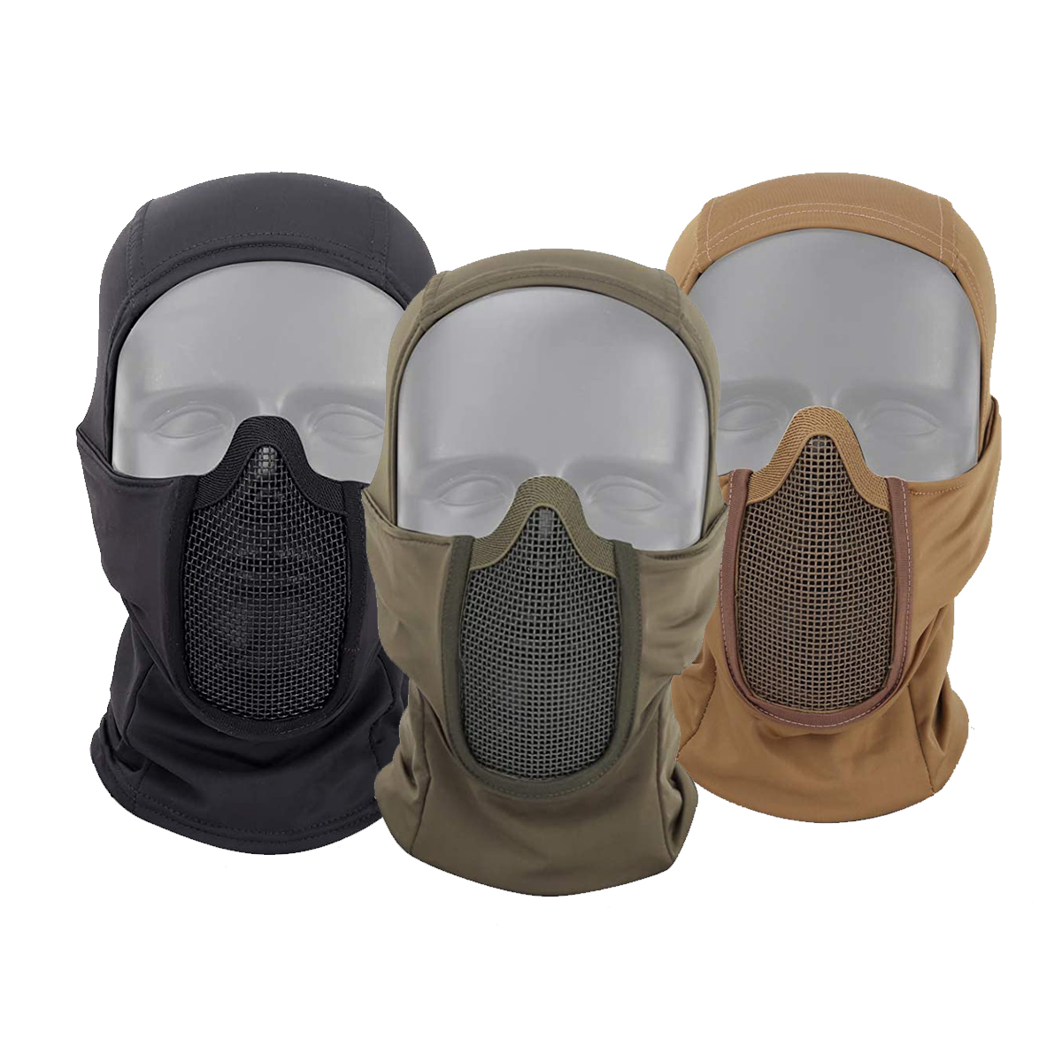 Camo Face Paint - Tactical Balaclava Mask Mouth Protection Half