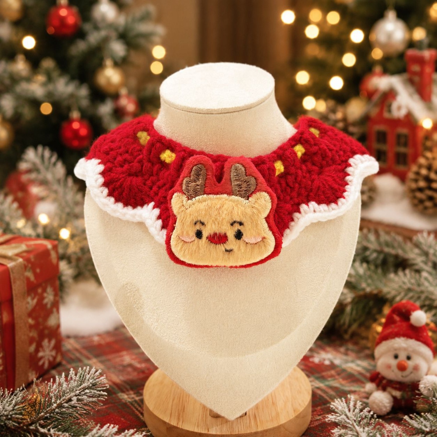Christmas Handmade Crochet Pet - Elk Bugle Call 评论和价格