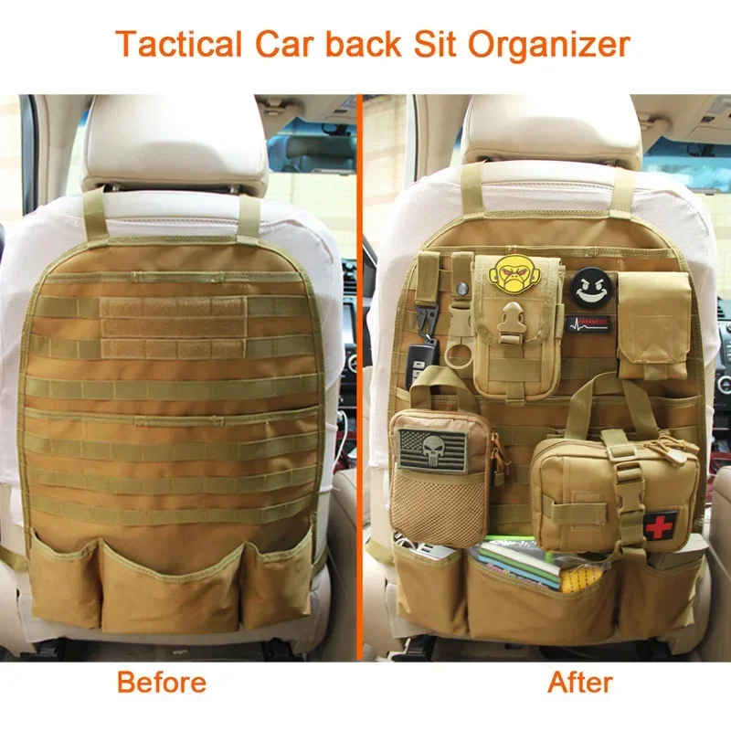 Multi-function Molle Car Seat  - Outdoor Hunting Gear Storage 评论和价格