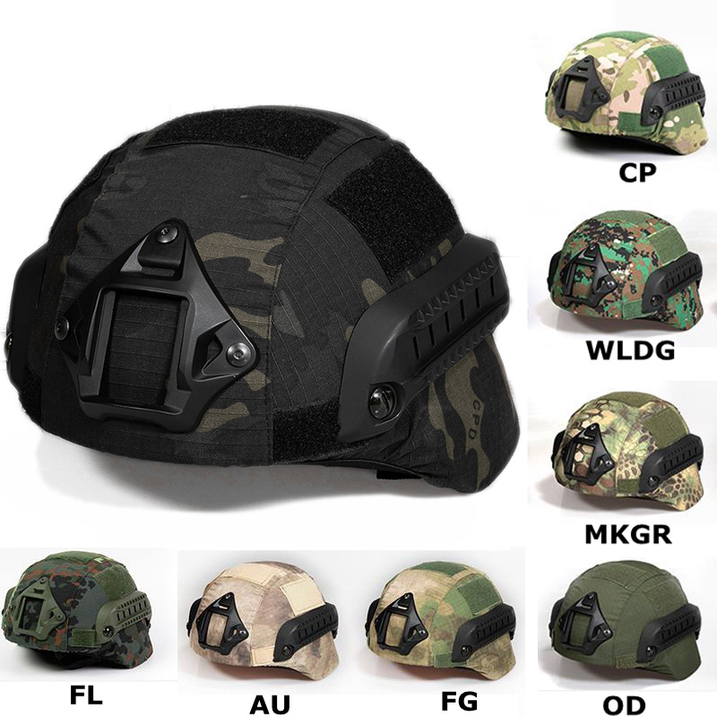 Tactical MICH2000 Helmet Cover - Camo Face Paint 评论和价格