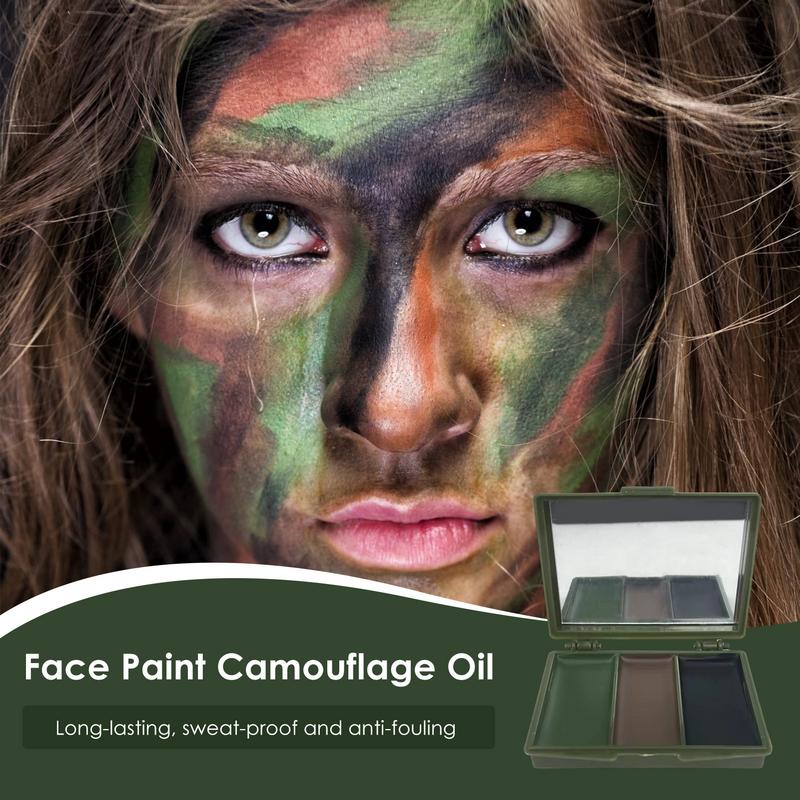 Face Paint Camouflage Oil Camo - Camo Face Paint 评论和价格