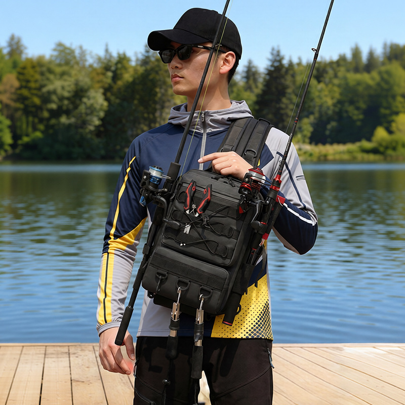 Fishing Tackle Backpack Storag - Outdoor Hunting Gear Storage 评论和价格