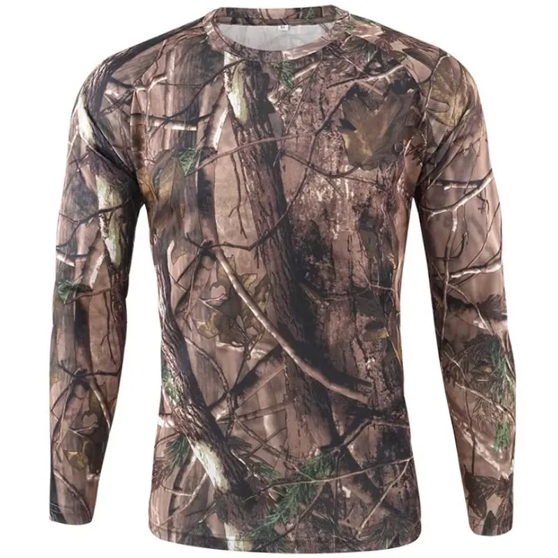 3D Printed Casual Long Sleeve  - Outdoor Hunting Prints 评论和价格
