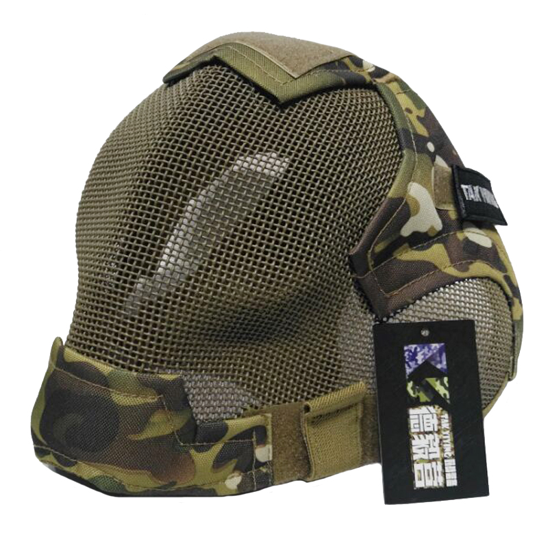 TAK YIYING Airsoft Mask Full F - Camo Face Paint 评论和价格