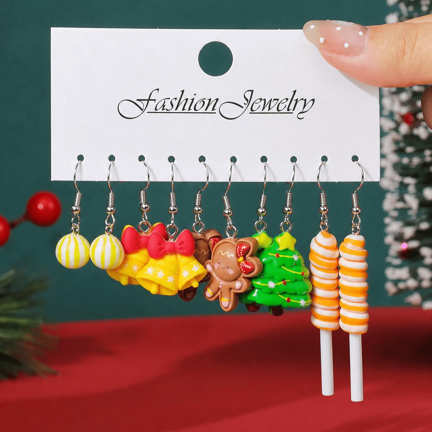 New Christmas Series Earrings  - Elk Bugle Call 评论和价格