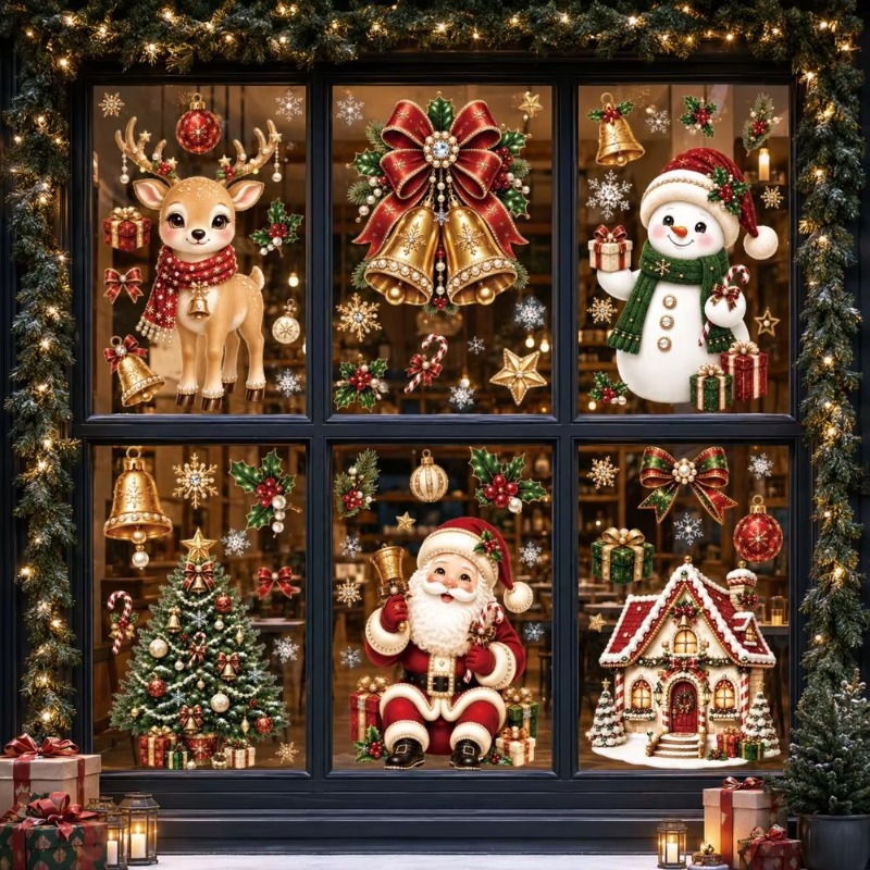 4/6 Sheets Christmas Static Wi - Elk Bugle Call 评论和价格