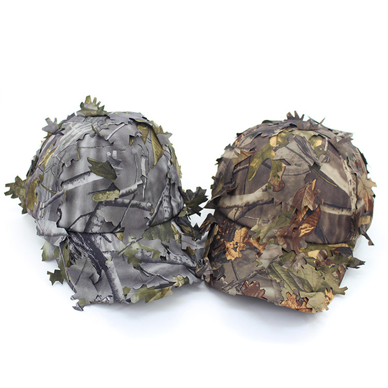 Camouflage Sniper Cap Outdoor  - Hunting And Camping In Jungle 评论和价格